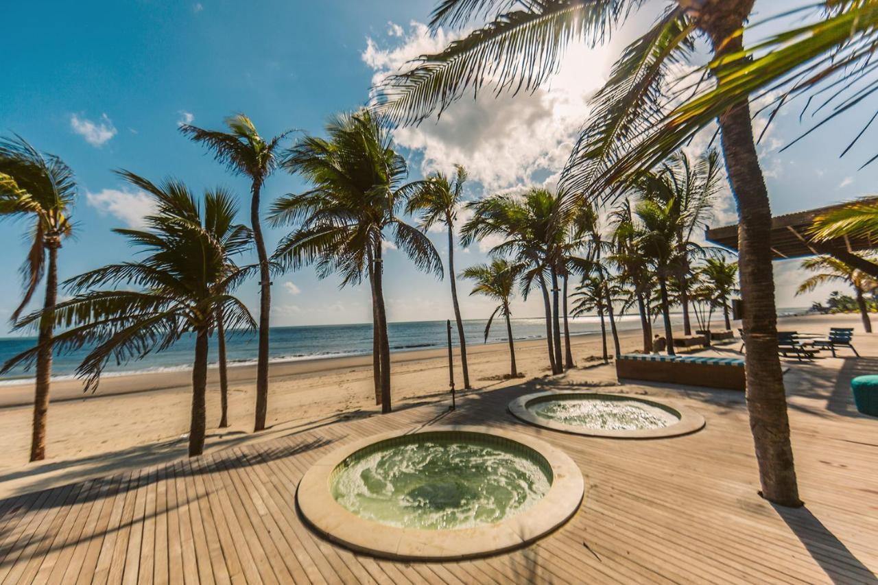 Carmel Cumbuco Resort Екстер'єр фото The beach at the hotel