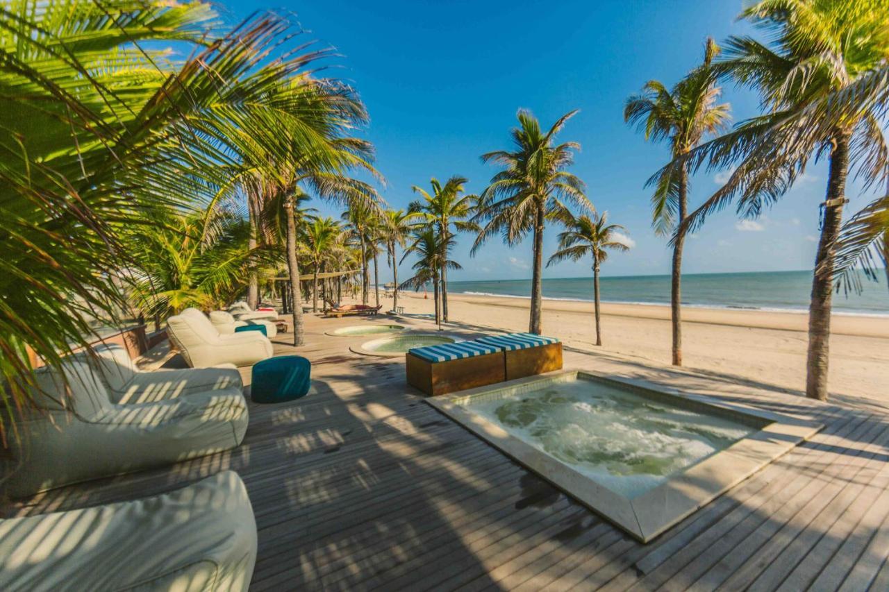 Carmel Cumbuco Resort Екстер'єр фото Beachfront at the resort