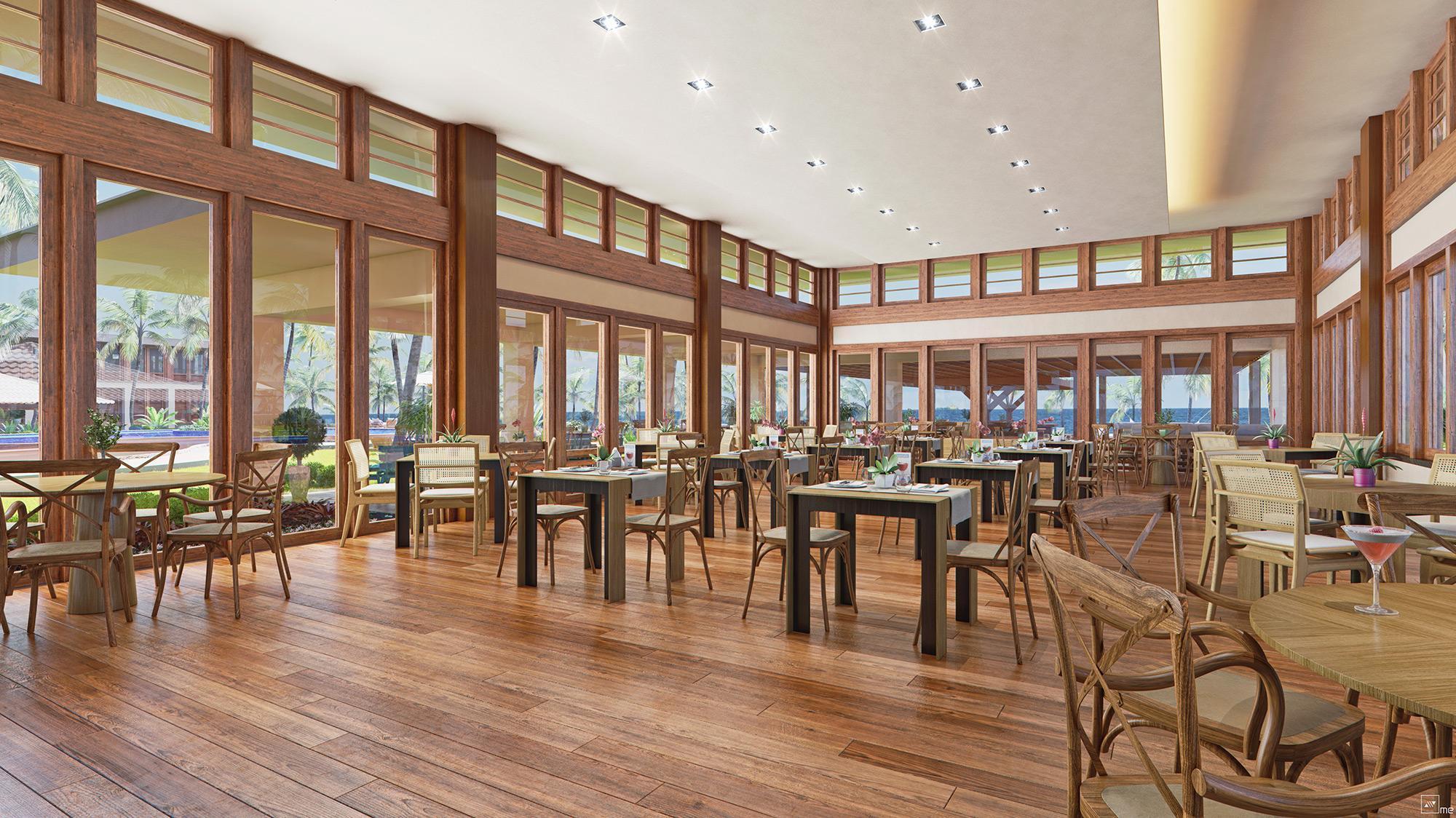 Carmel Cumbuco Resort Екстер'єр фото The restaurant at the resort