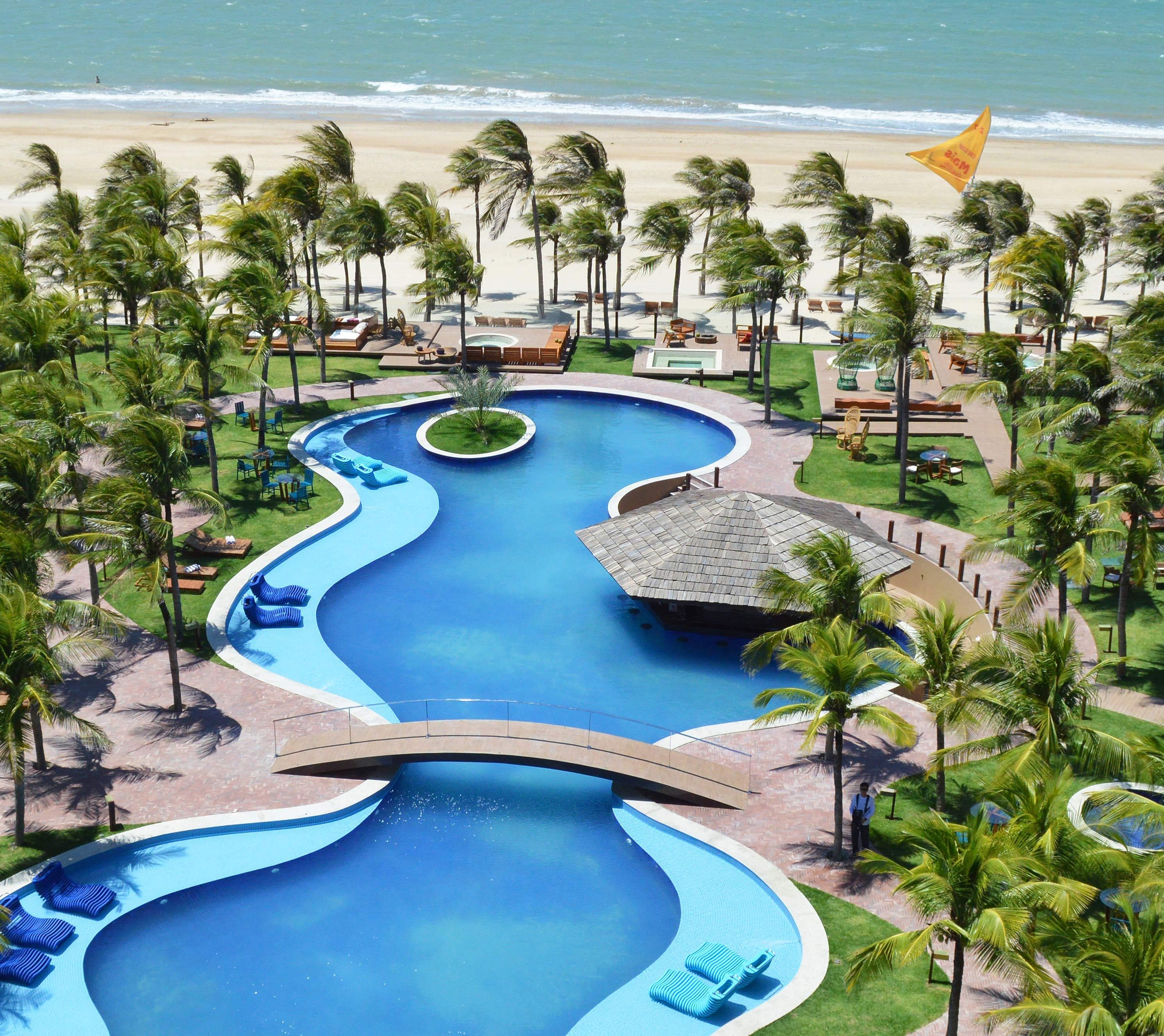 Carmel Cumbuco Resort Екстер'єр фото The resort's pool
