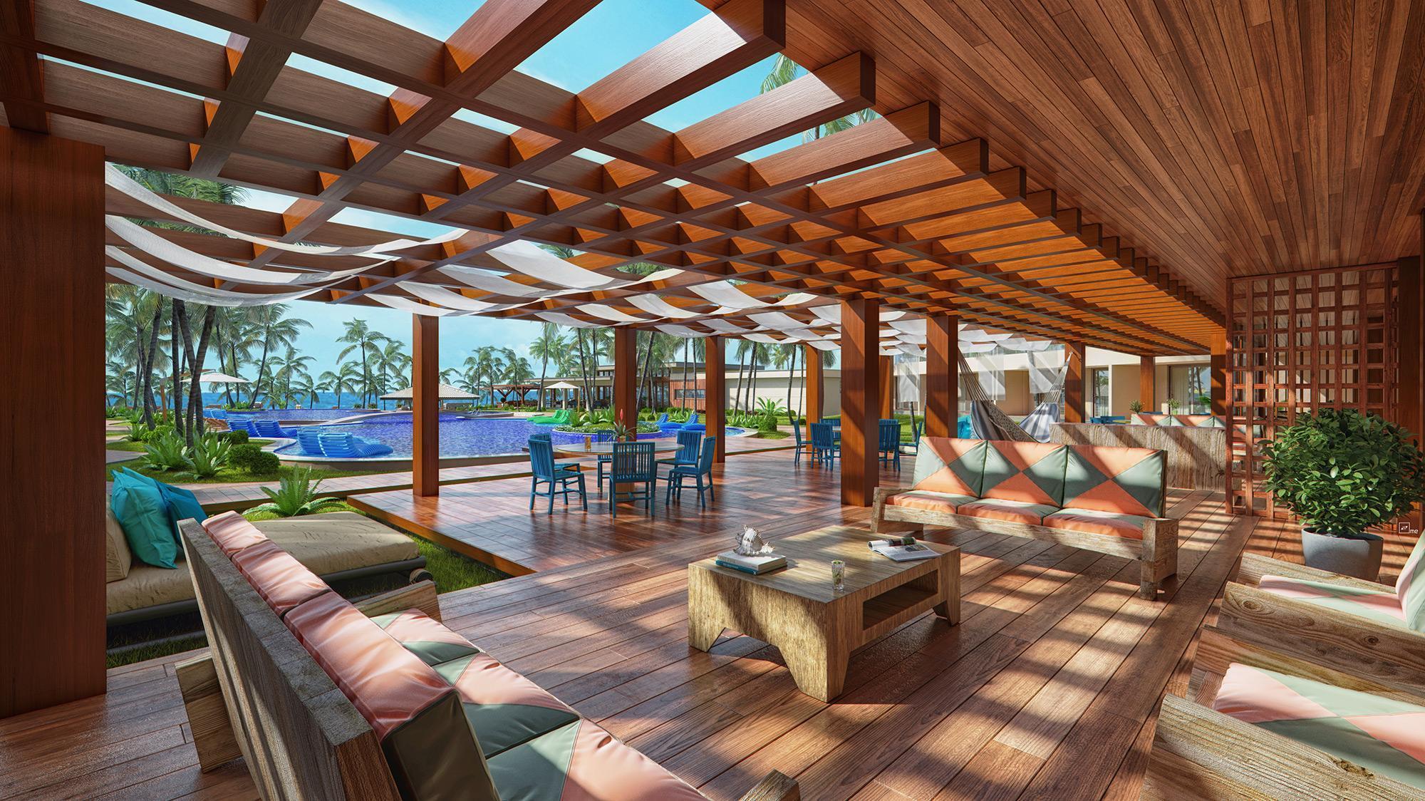 Carmel Cumbuco Resort Екстер'єр фото The interior of the resort